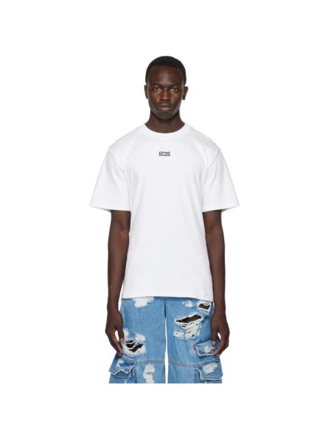 GCDS White Bonded T-Shirt