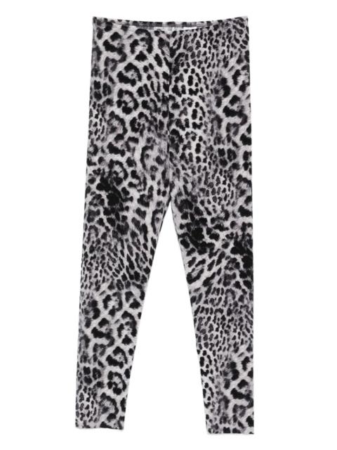 NORMA KAMALI leopard-print leggings