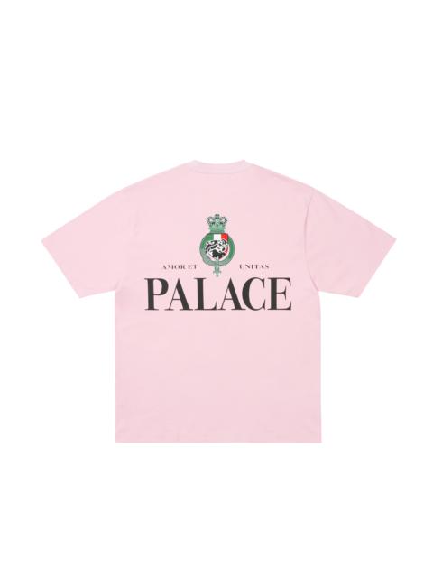 PALACE HEAVY CREST T-SHIRT SWEET PINK