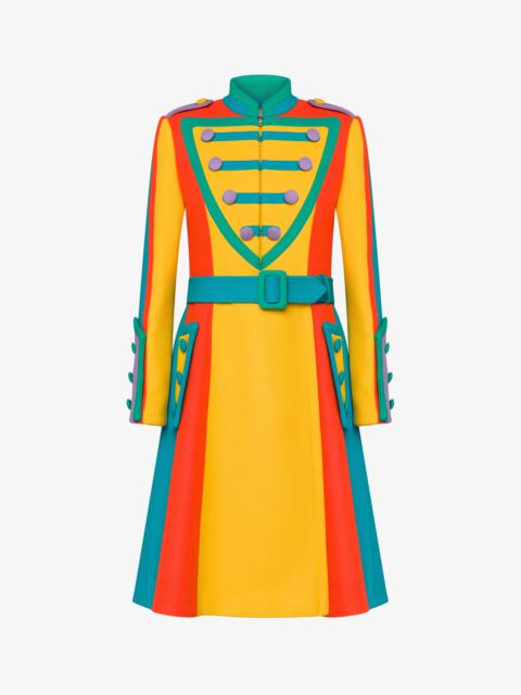 Moschino COLOUR BLOCK CLOTH COAT