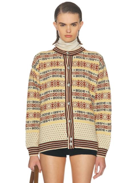 BODE Marzipan Cardigan