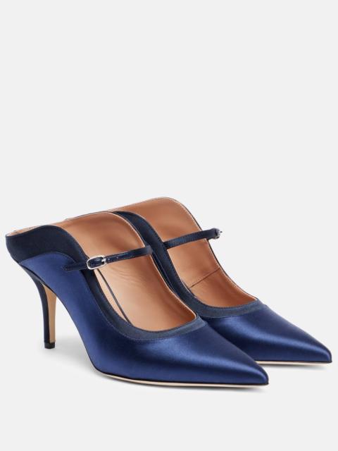MALONE SOULIERS Delphi 70 satin pumps