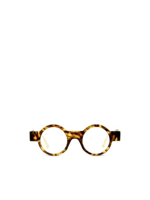 Kuboraum I02 round-frame glasses