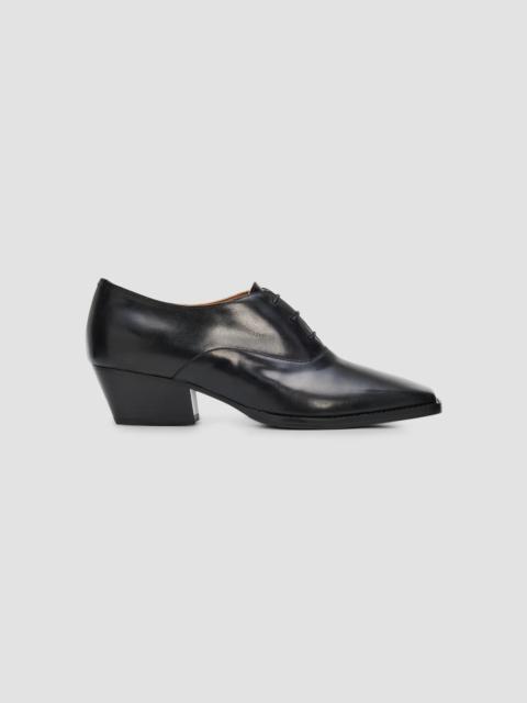 Jil Sander Women's Becky 40MM Lace-Up High-Heel Oxfords - Black