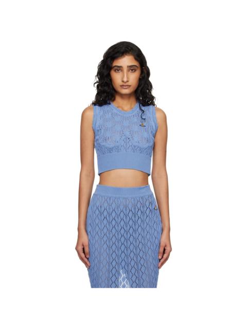 Vivienne Westwood Blue Ella Tank Top