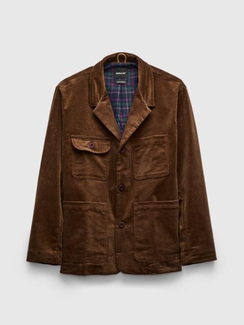 HOWLIN' Cosmic Blazer Deluxe in Brown Corduroy