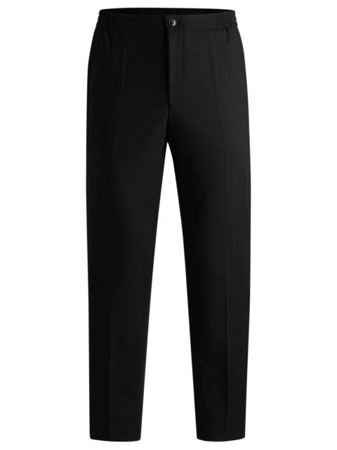 HUGO SLIM-FIT TROUSERS IN PERFORMANCE-STRETCH CLOTH