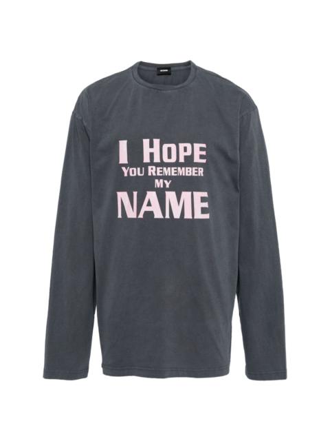 Hi Monster Long Sleeve t-shirt