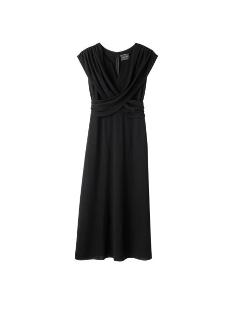 Longchamp Dress Black - Crepe