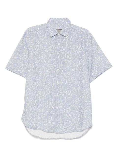 Canali printed shirt