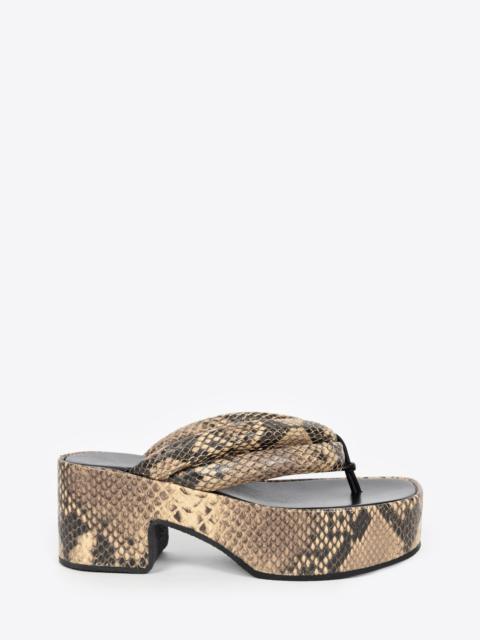 Dries Van Noten PLATFORM SANDALS