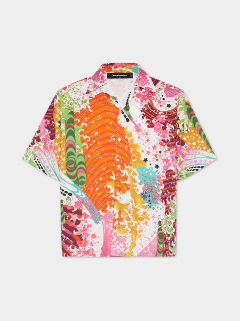 DSQUARED2 PSYCHEDELIC DREAMS HAWAII SHIRT