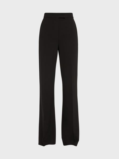 Max Mara Norcia Flare Jersey Trousers