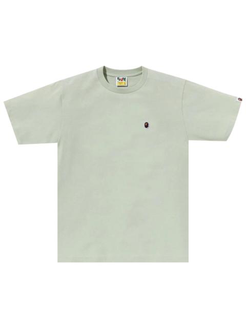 BAPE Ape Head One Point Tee 'Green'