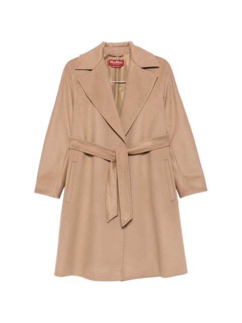 Max Mara Studio Max Mara Studio Dravenna Belted Notch-lapels Coat