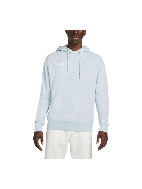 Nike Nike Paris Saint-Germain 프랑스 Terry Football Hoodie '블루' DN1317-471