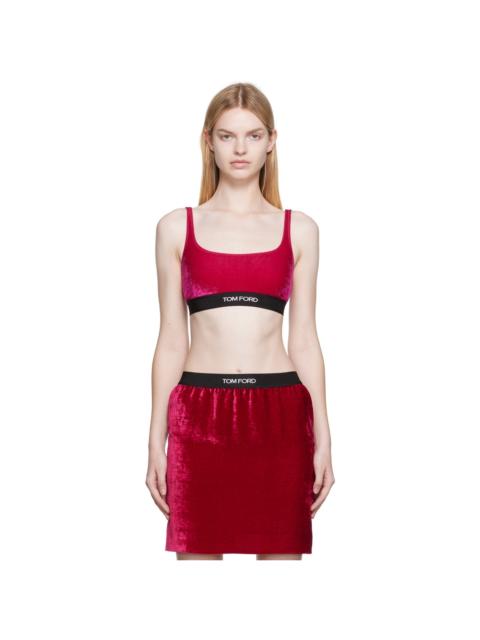 TOM FORD Pink Stretch Bralette