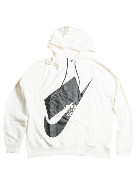 Nike Sportswear Pullover Hoodie "White Black" CJ5048 133