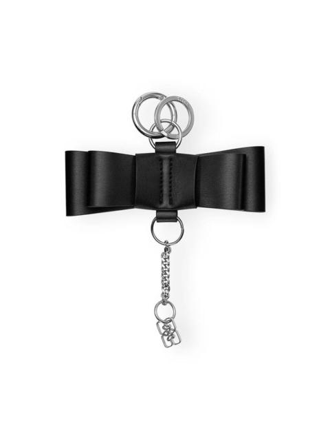 GANNI bow keyring