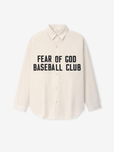 Fear of God Garment Dyed Cotton Relaxed Shirt