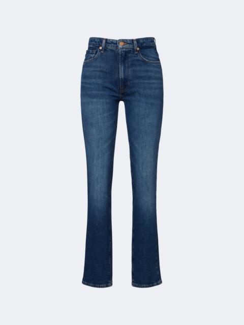 7 For All Mankind High-rise straight jeans