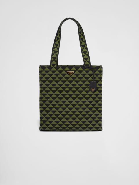 Prada Prada Symbole bag in embroidered fabric