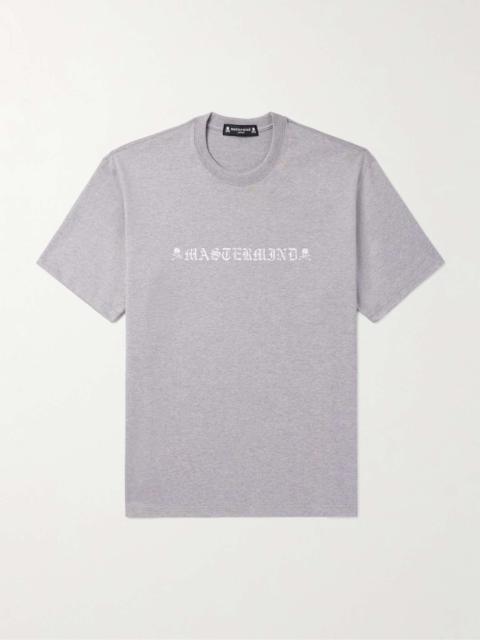 MASTERMIND WORLD Logo-Print Cotton-Jersey T-Shirt