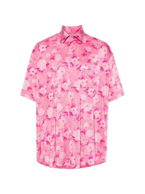 VETEMENTS floral-print shirt