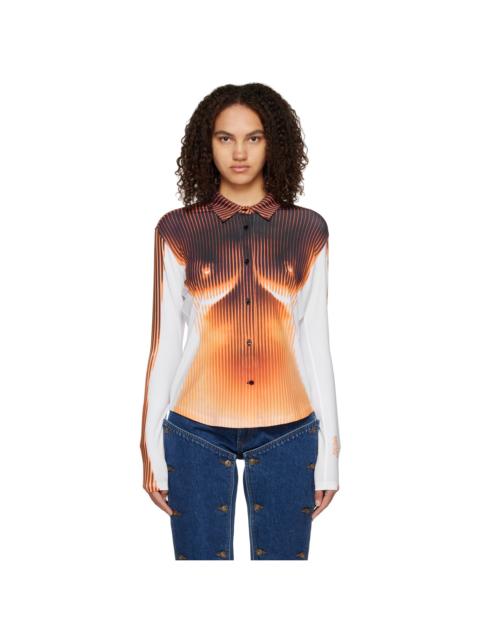 Y/Project graphic-print long-sleeve shirt