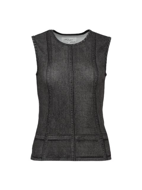 rag & bone Miramar Rib Muscle Tank