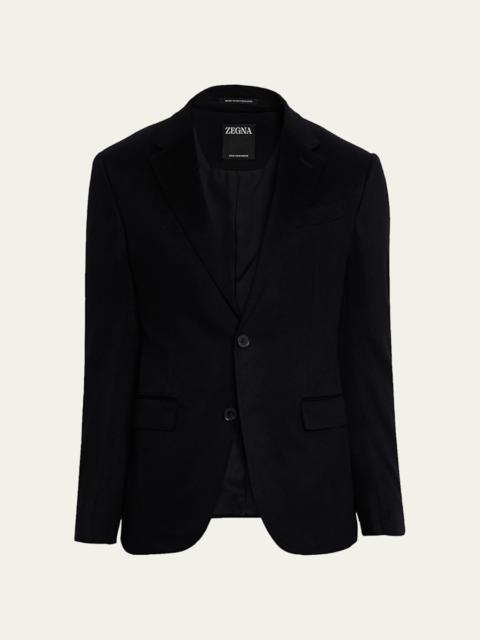 ZEGNA Men's Oasi Cashmere Single-Breasted Blazer