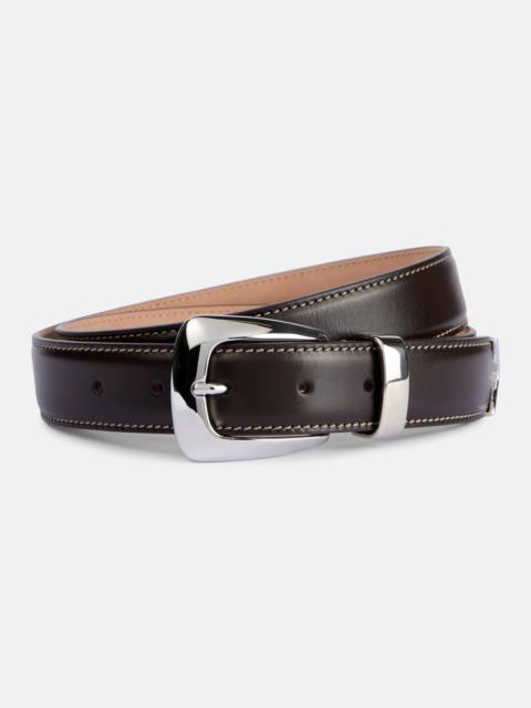 KHAITE Benny leather belt