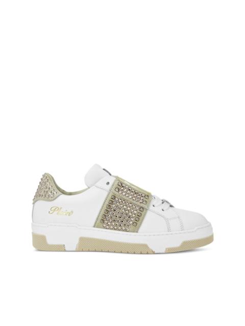 PHILIPP PLEIN rhinestone-embellished sneakers