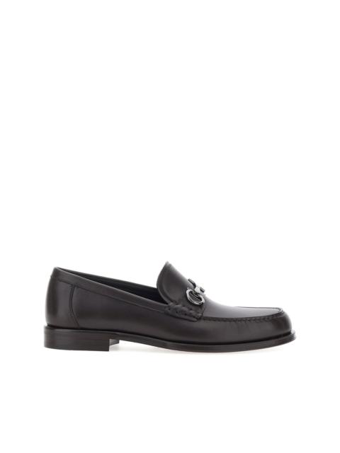 FERRAGAMO leather loafers