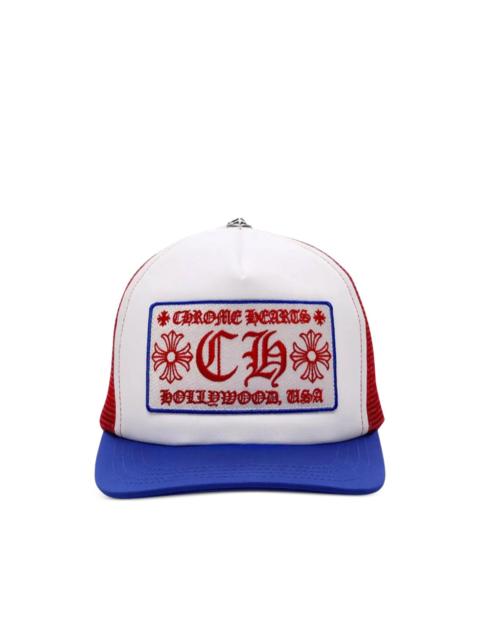 Chrome Hearts Hollywood trucker hat