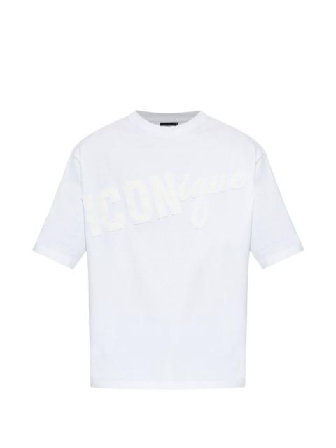 DSQUARED2 logo-appliqué T-shirt