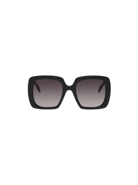 Alexander McQueen Black Square Sunglasses