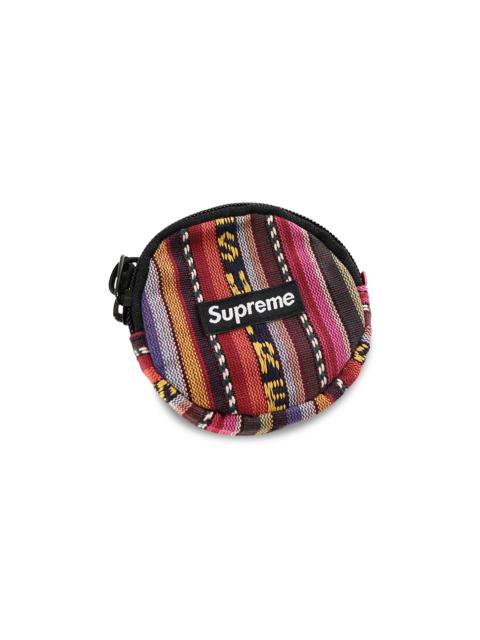 Supreme Woven Stripe Coin Pouch 'Multicolor'