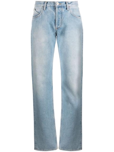 straight-leg jeans