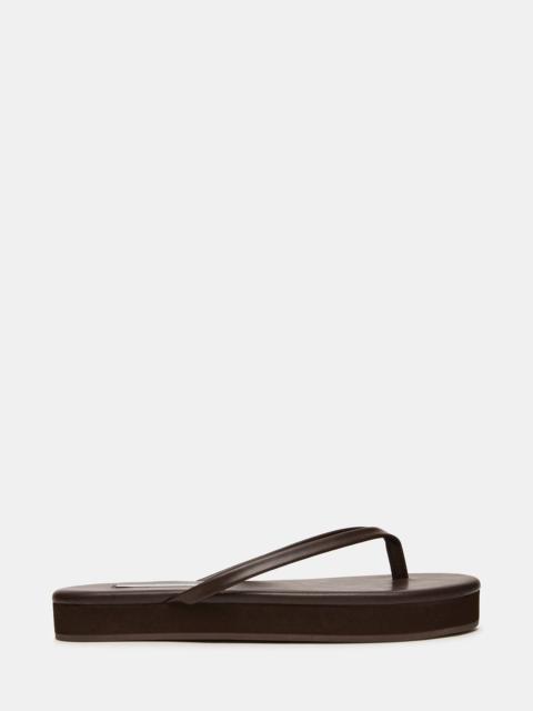 STEVE MADDEN KIORA BROWN LEATHER