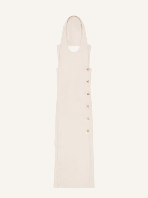 courrèges LONG OBLIQUE SPACE DRESS