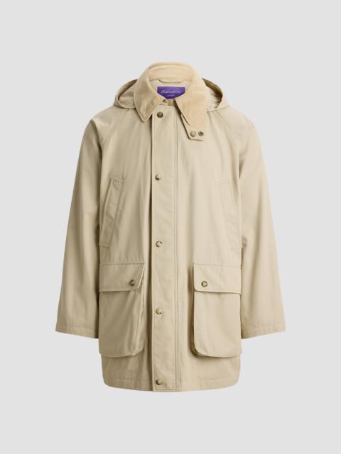 Ralph Lauren Men's Ventile-Twill Car Coat - Champagne