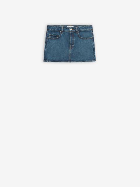 BALENCIAGA Low Waist Mini Skirt
