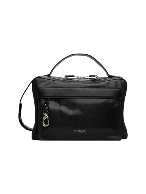 Wooyoungmi Black Leather Crossbody Bag