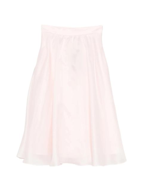 Max Mara Studio Max Mara Studio Silk A-Line Skirt