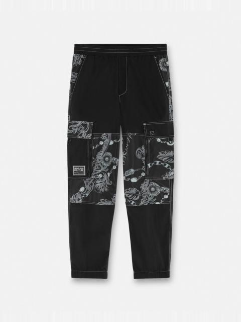 VERSACE JEANS COUTURE Chain Couture Cargo Pants