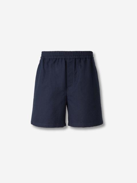 Balmain MONOGRAM BERMUDA SHORTS