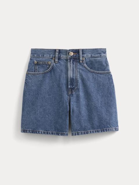 EVERLANE WAY-HIGH® A-LINE DENIM SHORT
