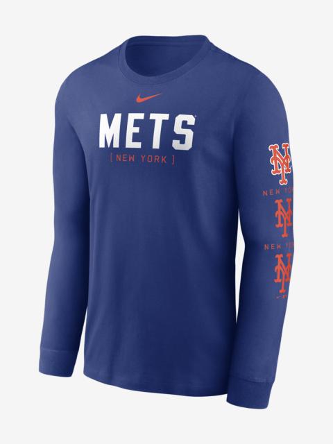 New York Mets Repeater Nike Men's MLB Long-Sleeve T-Shirt