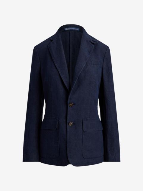 Polo Ralph Lauren single-breasted linen blazer